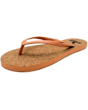 thies Zehentrenner 1856 Eco Cork Flips - Braun