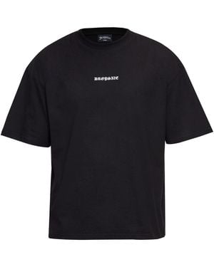 Dropsize T-Shirt - Schwarz