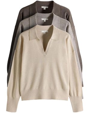 The Set Pullover - Natur