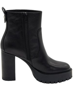 Pinko Boots Clara 01 Ankle Boot Calf Leather Scarpe - Schwarz