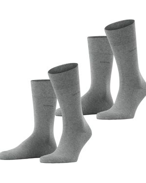 Esprit Socken Basic Easy 2-Pack - Grau