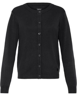 Oxmo Strickjacke Oxaida - Schwarz