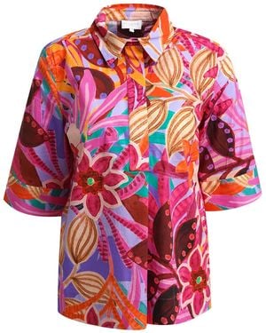 Milano Italy Bluse - Rot