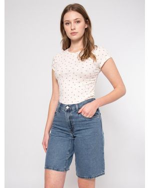 Levi's Levis Jeans Baggy Dad Jort - Blau