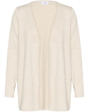 Saint Tropez Strickjacke - Weiß
