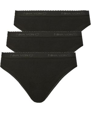 NINA VON C Slip Slipboutique - Schwarz