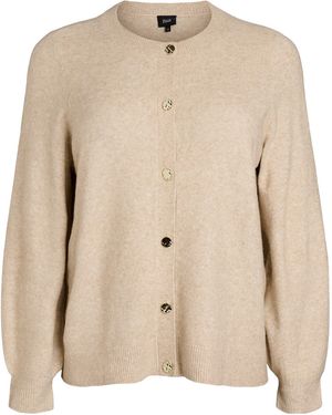 Zizzi Strickjacke Cavista - Natur