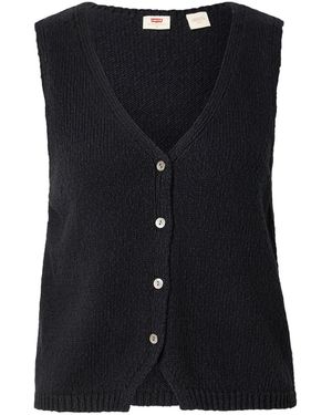 Levi's Levis Helen Mini Boucle Vest - Schwarz