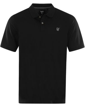 Hajo Shirt Basic Piqu-Poloshirt - Schwarz