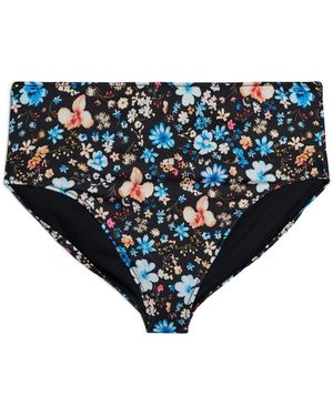 Swim By Zizzi Bikinihose Caanne - Blau