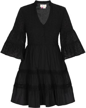 IZIA Blusenkleid - Schwarz