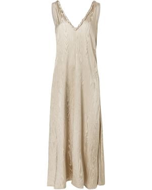 Ana Alcazar Kleid Zarena - Natur
