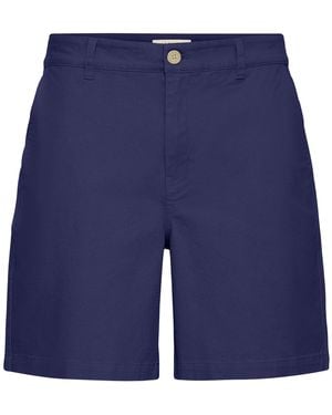 Solid Chinoshorts Regular Fit Sdliam - Blau