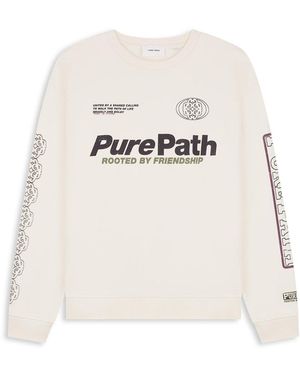 Pure Path Sweatshirt - Weiß
