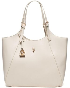 U.S. POLO ASSN. Tasche Jones Large Shopping Bag - Natur