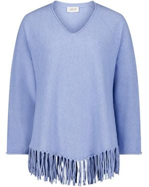 Cartoon Pullover - Blau