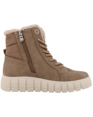 Tom Tailor Schnürstiefelette - Braun