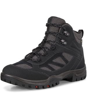 Ecco Boots Winterstiefel Damen 811273/51526 Leder-Mix - Schwarz