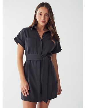 Willa Blusenkleid 'Wilhelmina' - Schwarz