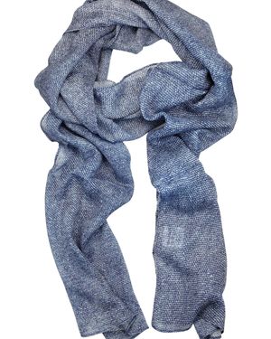 COLLEZIONE ALESSANDRO Schal Jeans - Blau