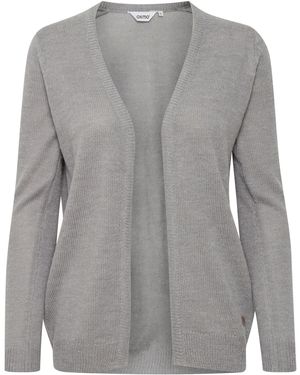 Oxmo Strickjacke Nena - Grau