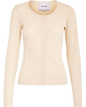 Minus Strickjacke New Laura - Natur