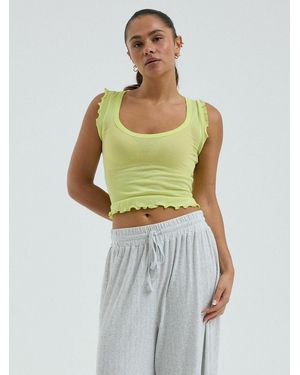 Seamless Basic Top Cotton - Grün