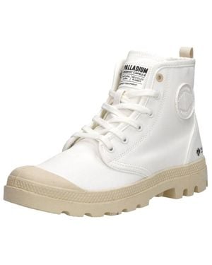 Palladium Sneaker High Pampa Hi Zip Oragnic - Weiß