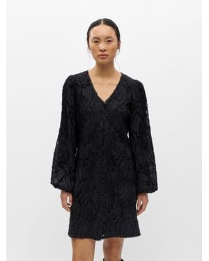 Object Kleid Objlucie Luka - Schwarz