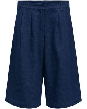 Object Shorts Objbelinda - Blau