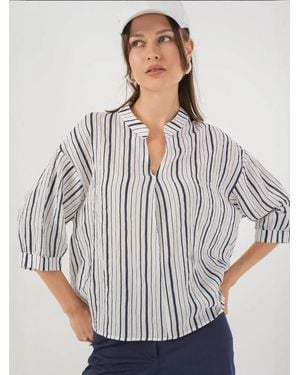Bigdart Bluse Blusen - Grau