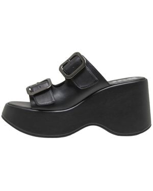 Buffalo Pantolette Joy Ari - Schwarz