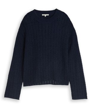 Tom Tailor Pullover - Blau
