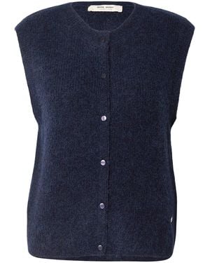 Mos Mosh Strickweste Mmalmine Thora - Blau