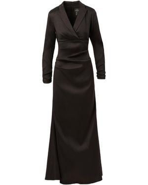 Adrianna Papell Abendkleid Stretch Taffeta - Schwarz