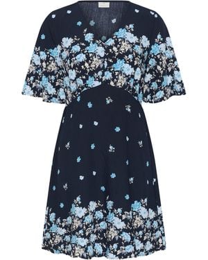 Kaffe Kleid Karosine - Blau