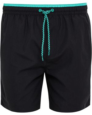 Threadbare Badeshorts Dawlish - Schwarz