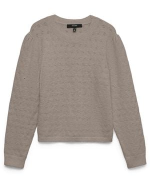 Vero Moda Pullover Vmdoffy - Grau