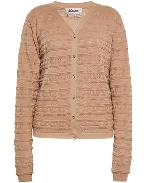 SIDONA Strickjacke - Natur