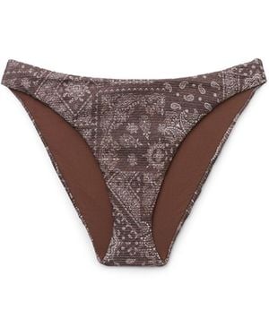 Calzedonia Bikinihose Paisley - Lila