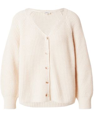 S.oliver Strickjacke - Weiß