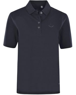 Hajo Shirt Poloshirt Piqu Stay Fresh - Blau