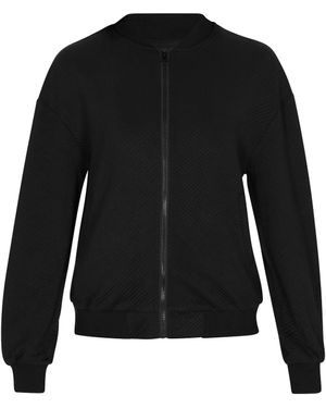 SANIKA Strickjacke Fashion Look - Schwarz