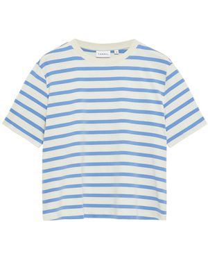 Comma, T-Shirt - Blau