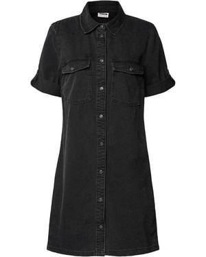Noisy May Sommerkleid Damen Freizeitkleid - Schwarz