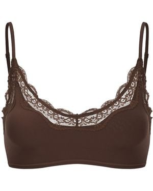 cfab Bh Lace Bralette - Braun