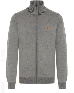 INDICODE Strickjacke Andy - Grau