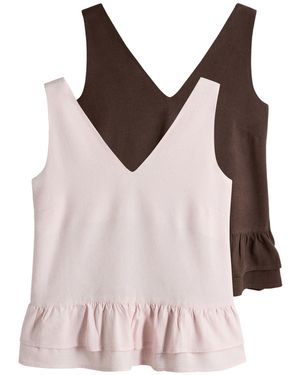 The Set Bluse - Pink