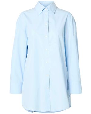 SELECTED Bluse Slfmilo - Blau
