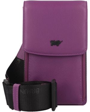 Braun Büffel Umhängetasche Capri - Lila
